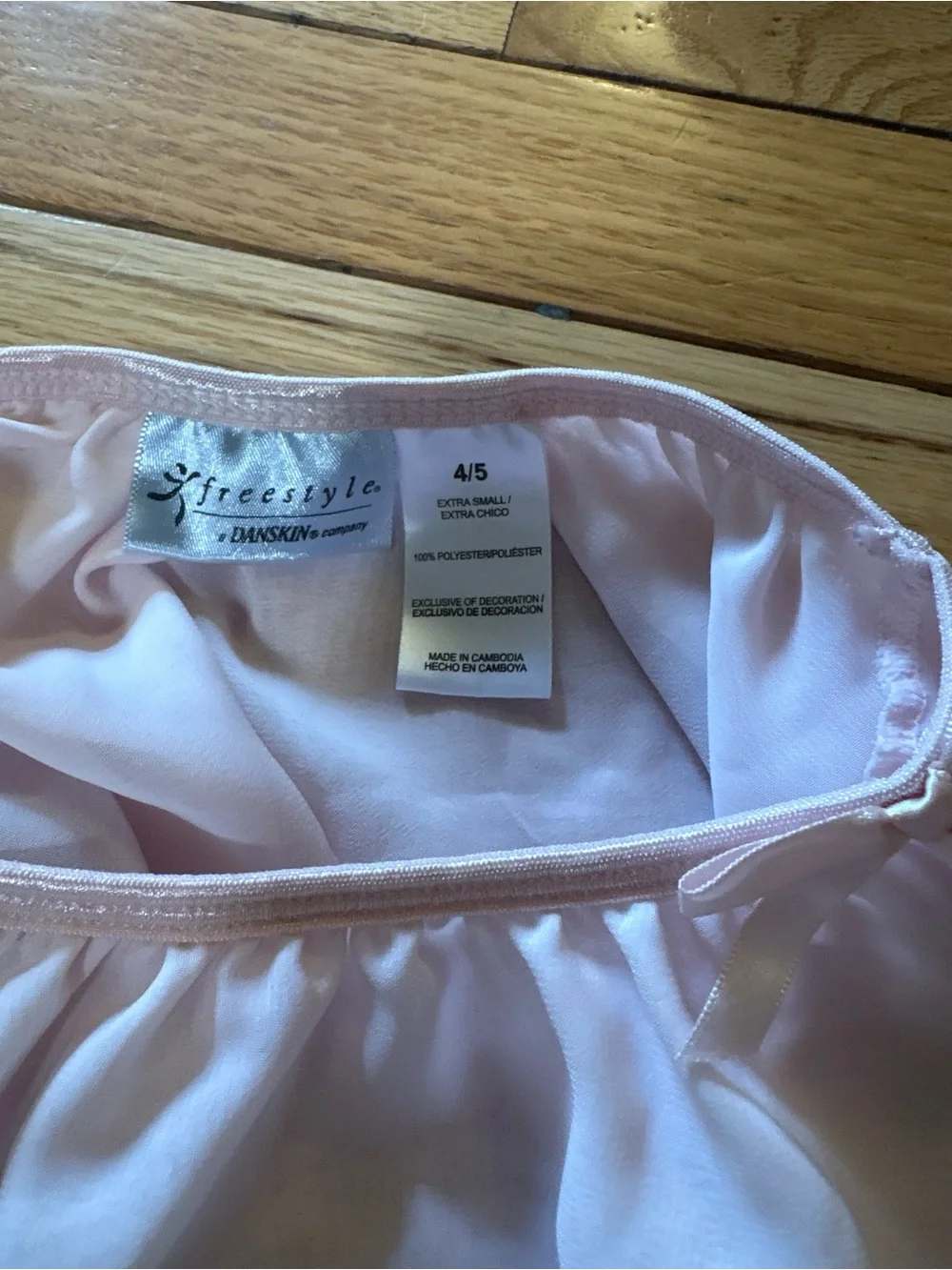 Girls Toddler Pink Ballet Leotard Dress & Skirt Set Size 4
